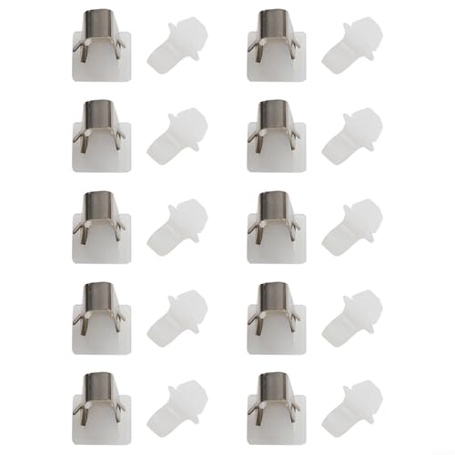 Essential Trockner-Türschloss-Zubehör, 10 Stück, für 306436 und 279570 Modelle von Niceminiwall
