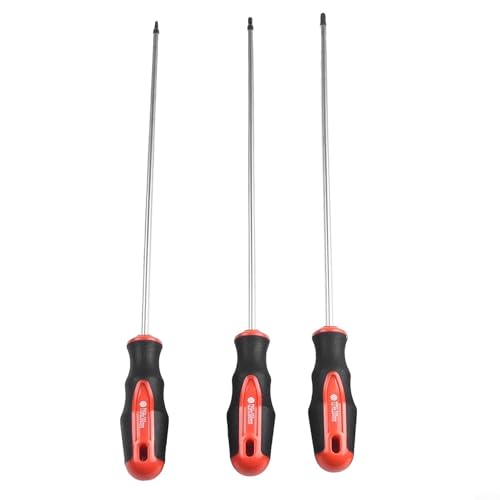 Komplettes Set mit 35 Stück 400 mm für Torx-Schraubendreher mit magnetischer Spitze für Reparaturaufgaben (T15+T25+T27) von Niceminiwall