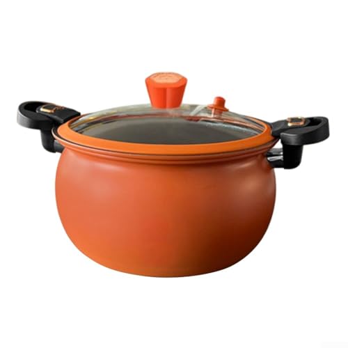 Multifunktionaler Schnellkochtopf mit Antihaftbeschichtung für schnelle Suppen, Eintöpfe und Getreide in Ihrer Küche (orange) von Niceminiwall