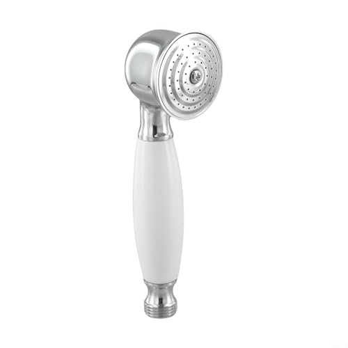 Niceminiwall 1/2 Zoll Gewinde Chrom Auslöser Kleine Handbrause mit Schalter Handheld WC Bidet Sprühkopf Steuerung, konstanter Wasserfluss, geeignet für Badezimmer von Niceminiwall
