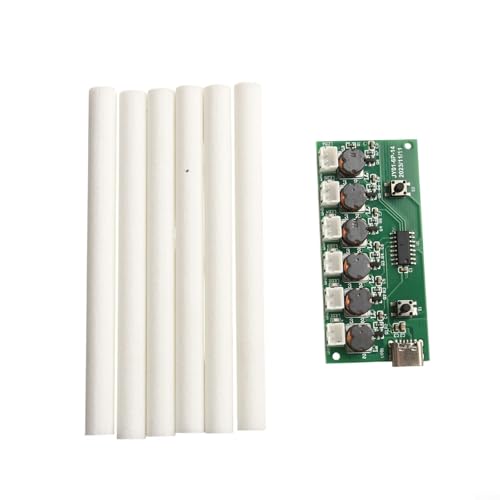 Niceminiwall 1 x Typ-C 6 Sprüh-Luftbefeuchter-Modul, DC 5 V, Zerstäubungssteuerplatine, Zerstäuber von Niceminiwall