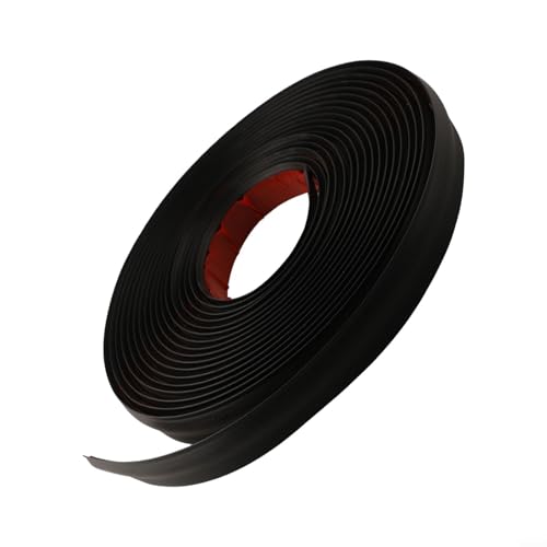 Niceminiwall 10 m TPE Teppichkantenstreifen für nahtlose Bodenübergänge, selbstschwarze Bodenschwellenleiste für Teppiche bis 10 mm, Türen, Flure und Eingänge, Niceminiwall 10 m TPE Teppichkantenstreifen für nahtlose Bodenübergänge, selbstschwarze Bodenschwellenleiste für Teppiche bis 10 mm, Türen, Flure und Eingänge, von Niceminiwall
