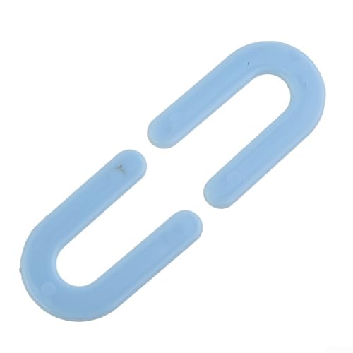 Niceminiwall 100 Stück U-förmige Hufeisen-Unterlegscheiben, Fliesen-Abstandshalter, 1,7 mm, PP-Kunststoff, Positionierungsclips zum Ausrichten von Marmor, Granit, Porzellan und Großformat von Niceminiwall
