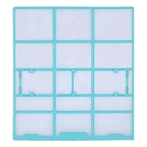 Niceminiwall 2 x Klimaanlagen-Filterzubehör für Inneneinheiten zum Aufhängen (25,3 x 28 cm) von Niceminiwall