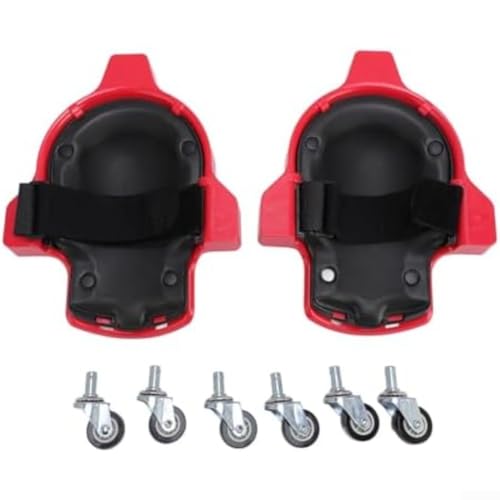 Niceminiwall 2 x Schutzwerkzeuge mit Rollen, Knie-Ringpflanzen, Gartenarbeit, Mauerwerk, Reparatur für Gartenarbeit, 360° drehbar, ABS-Material, Knieschoner Niceminiwall 2 x Schutzwerkzeuge mit Rollen, Knie-Ringpflanzen, Gartenarbeit, Mauerwerk, Reparatur für Gartenarbeit, 360° drehbar, ABS-Material, Knieschoner von Niceminiwall