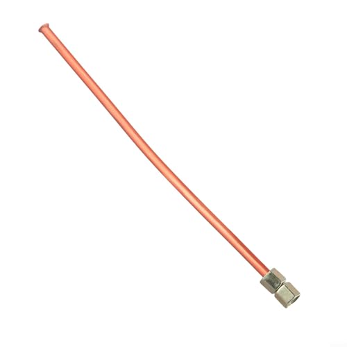 Niceminiwall 200 mm Luftkompressor-Auspuffrohr-Ersatz, Kupfer- und Aluminium-Ölpumpenteil mit G1/8-Gewinde, Sechskantmutter zum Anschluss von Luftkompressoren für Zuhause Niceminiwall 200 mm Luftkompressor-Auspuffrohr-Ersatz, Kupfer- und Aluminium-Ölpumpenteil mit G1/8-Gewinde, Sechskantmutter zum Anschluss von Luftkompressoren für Zuhause von Niceminiwall