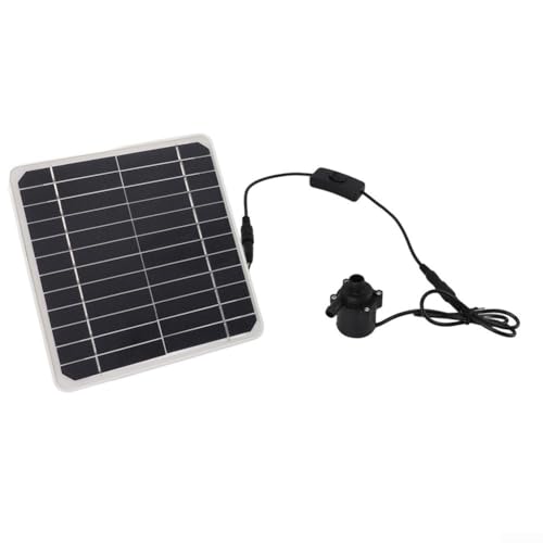 Niceminiwall 30W Solar Wasserpumpe mit Halterung und Schalter Outdoor Automatischer Wasserbrunnen von Niceminiwall