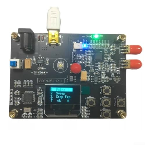 Niceminiwall 35MHz-4400MHz RF Signalgenerator ADF4351 Sweep Frequency Generator PLL+ f Niceminiwall 35MHz-4400MHz RF Signalgenerator ADF4351 Sweep Frequency Generator PLL+ f von Niceminiwall