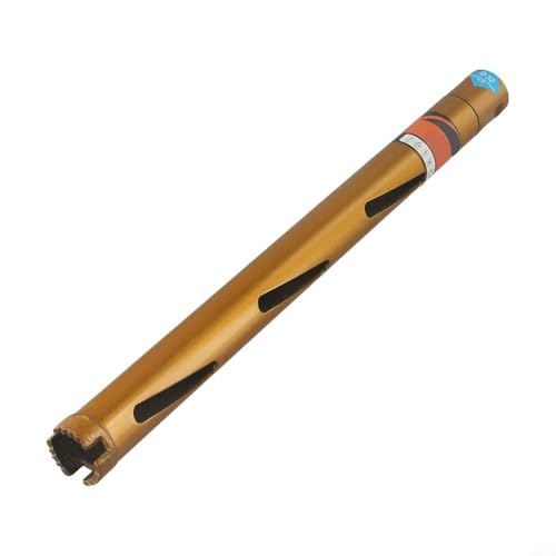 Niceminiwall 370 mm M22 Betonkernbohrer für und Nassbohren, robuste Legierung, Schmirgellochöffner für Mauerwerk, harte Ziegel, Marmor, Fliesen und rote Ziegelwände (32 mm) von Niceminiwall