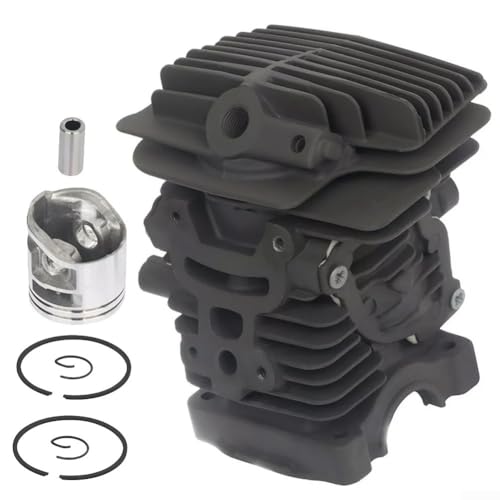 Niceminiwall 38 mm Zylinderkolben-Set, kompatibel mit MS171 MS181 MS181C Kettensägen-Ersatzteilen, Metallkonstruktion, 7-teiliges Set, Motorleistungssteigerung von Niceminiwall