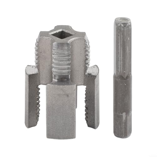 Niceminiwall 4-Punkt-Wasserrohr-Gewindeöffner und Bohrer-Set für PPR-PVC-Kunststoff- und Metallrohre mit internem Außengewindewerkzeug aus hoher Härte von Niceminiwall