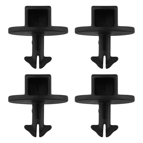 Niceminiwall 4 Stück Reinigungskappenknöpfe passend für Rasentraktor 123P02 115P02 115P02-0008-H5 schwarze Kunststoff-Motorfilterabdeckung Ersatzteil von Niceminiwall