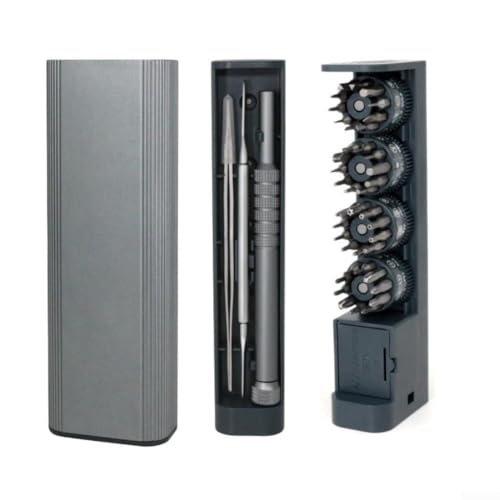 Niceminiwall 44 in 1 Schraubendreher Set Multifunktions Reparatur Werkzeug Kit mit Magnetgriff für Handy Laptop Uhren Elektronik Wartung Niceminiwall 44 in 1 Schraubendreher Set Multifunktions Reparatur Werkzeug Kit mit Magnetgriff für Handy Laptop Uhren Elektronik Wartung von Niceminiwall