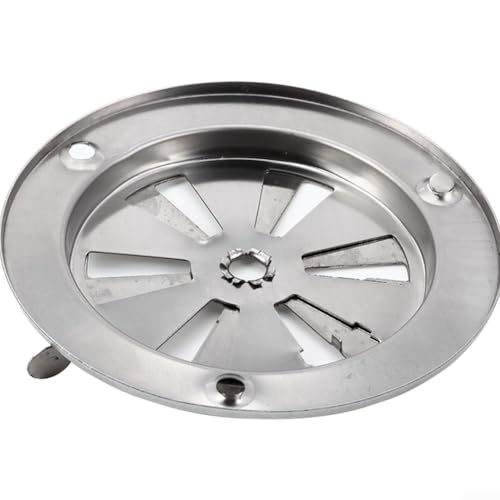 Niceminiwall 5 Stück BBQ Grill Ersatz Auspuff Entlüftungsdämpfer in Edelstahl Einstellbare Herd Lüftungsschlitze für Outdoor Grill, Ofen oder Testkammer von Niceminiwall