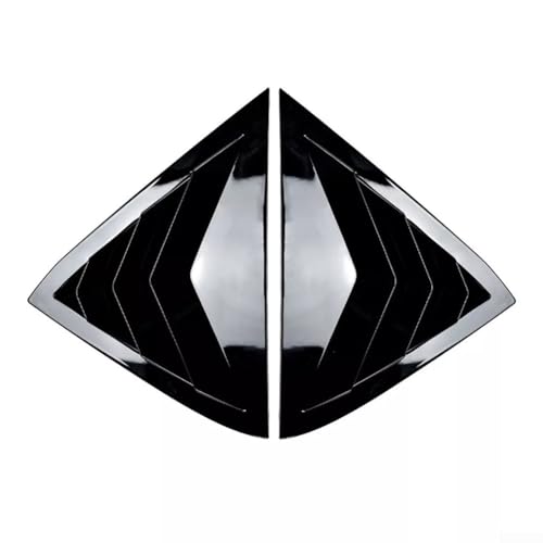 Niceminiwall Abdeckung für die hintere Seitentür aus Glas für Ford Fiesta MK7 MK7.5 2008–2017, starker Kunststoff, einfach zu installieren, glänzend schwarz Niceminiwall Abdeckung für die hintere Seitentür aus Glas für Ford Fiesta MK7 MK7.5 2008–2017, starker Kunststoff, einfach zu installieren, glänzend schwarz von Niceminiwall