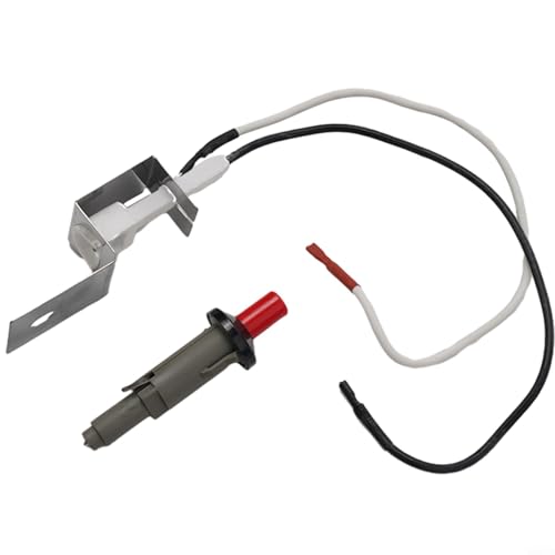 Niceminiwall BBQ Grill Ignition Replacement Kit, Stainless Steel Gas Igniter Assembly with Ceramic Needle for Weber Q100 Q120, Q200 Q220 Q1000 Q2000 von Niceminiwall
