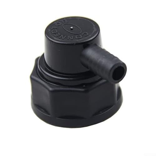 Niceminiwall Bag in Box BIB Anschluss mit L-Anschluss für Pepsi Sirup Dosiersysteme, 3/8 Zoll Barb Fitting für Soda Brunnen Beutel in Box Getränkesirup Schlauch von Niceminiwall