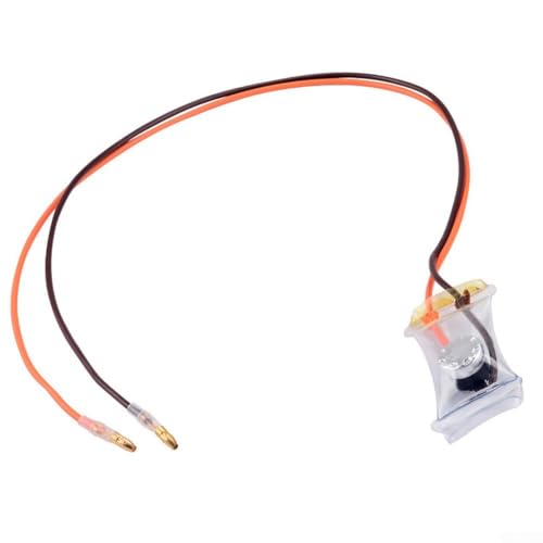 Niceminiwall Bimetallisches Kühlschrank-Auftauthermostat Ersatzteil, 2- oder 3-Draht-Design, -7 °C und -14 °C Temperatureinstellungen, passend für verschiedene Kühlschränke (-7 ℃, 2 Leitungen) von Niceminiwall