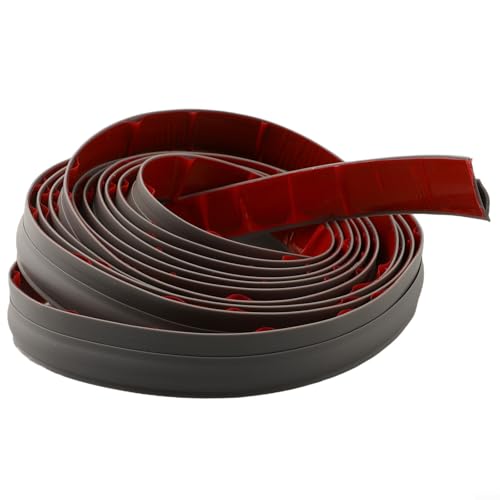 Niceminiwall Boden-Übergangsstreifen, 5 m, TPE-Teppichkantenverkleidung für nahtlose Bodenverbindung zwischen Teppich, Holz, Laminat und Fliesen, einfach zu schneiden und zu installieren, Grau (5 m Niceminiwall Boden-Übergangsstreifen, 5 m, TPE-Teppichkantenverkleidung für nahtlose Bodenverbindung zwischen Teppich, Holz, Laminat und Fliesen, einfach zu schneiden und zu installieren, Grau (5 m von Niceminiwall