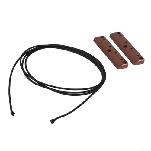 Niceminiwall Camper Cabinet Fence Cargo Net Storage System Anti-Falling Baffle with Rope for RV Trailer Caravan Vehicle Organization Travel Security Accessories(redish brown) von Niceminiwall