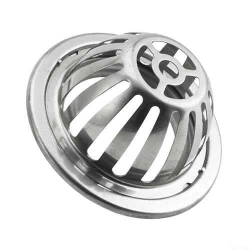 Niceminiwall Edelstahl Dachrinne für Laubschutz Fallrohrfilter für Dach und Abflussrohrschutz, Rostbeständiges Netzsieb Blätter und Schmutzblockierung von Niceminiwall