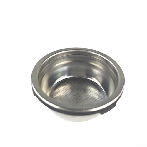 Niceminiwall Edelstahl-Kaffeefilterschüssel, für ES601 655 ES701 Kaffeemaschine Siebträger Filterkorb Espresso-Filterkorb für Siebträger Kaffeemaschine (eine Tasse) von Niceminiwall