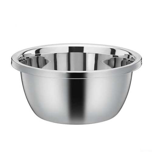 Niceminiwall Edelstahl-Rührschüssel-Set zum Kochen, Backen, Salatzubereitung und Aufbewahrung von Lebensmitteln, langlebige Metall-Küchenschüsseln mit breitem flachem Rand für einfaches Ausgießen (28 Niceminiwall Edelstahl-Rührschüssel-Set zum Kochen, Backen, Salatzubereitung und Aufbewahrung von Lebensmitteln, langlebige Metall-Küchenschüsseln mit breitem flachem Rand für einfaches Ausgießen (28 von Niceminiwall
