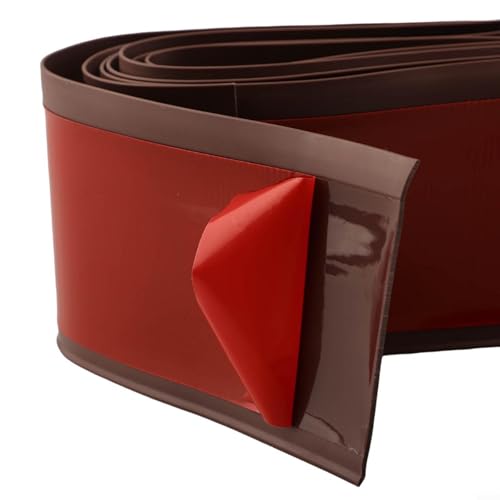 Niceminiwall Flexible PVC-Sockelleiste x 10 cm, wasserdicht, selbsthaftendes L-Edge-Design, weiche Sockelleiste für Wand, Boden, Kantenschutz und Fugendichtungsband Installation Niceminiwall Flexible PVC-Sockelleiste x 10 cm, wasserdicht, selbsthaftendes L-Edge-Design, weiche Sockelleiste für Wand, Boden, Kantenschutz und Fugendichtungsband Installation von Niceminiwall