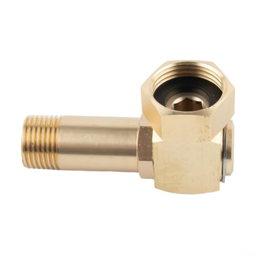 Niceminiwall Gartenschlauchadapter Messing Schwenkverbinder Fitting Ersatzteil für Schlauchtrommel Wasserausrüstung GHt-Gewinde Kompatibel mit Standard-Gartenschläuche Niceminiwall Gartenschlauchadapter Messing Schwenkverbinder Fitting Ersatzteil für Schlauchtrommel Wasserausrüstung GHt-Gewinde Kompatibel mit Standard-Gartenschläuche von Niceminiwall