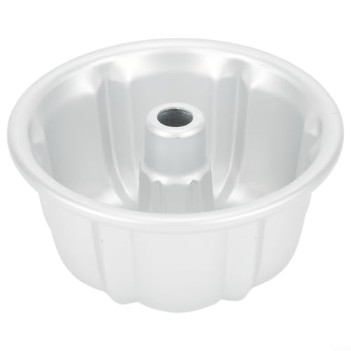 Niceminiwall Geriffelte Kuchenform aus Nichtmetall mit abnehmbarem Boden, runde Ring-Kuchenform zum Backen von Kugelhopf oder Kuchen, langlebiges Backgeschirr in Lebensmittelqualität (klein) von Niceminiwall
