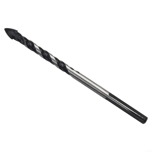 Niceminiwall Hartmetall-Bohrer-Set für Porzellan, Fliesen, Beton, Ziegel, Glas und Marmor, mit dreieckigem Griff und Legierung mit hoher Härte, 10 Stück, 10 Stück von Niceminiwall