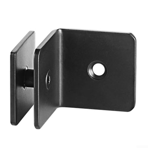 Niceminiwall Heavy Duty Glas Eckklemmen 90 Grad Montagehalterungen Edelstahl Befestigungsclips Mit Einstellbare Schrauben Für Badezimmer Tür Panel Installation 8-12mm (304bright) von Niceminiwall