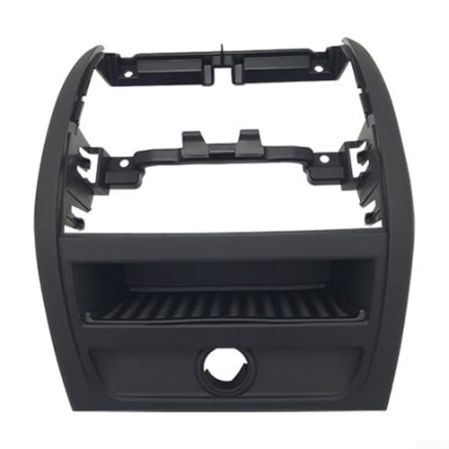 Niceminiwall Hinterer Klimaanlagen-Lüftungsgitter, Umrandungsrahmen für BMW 5er-Serie F10 F11 2010–2017, ABS, schwarz, Ersatz, einfache Installation, Auto-Innenzubehör, OEM 51169206785 von Niceminiwall