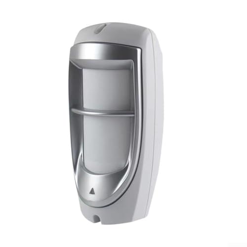 Niceminiwall Kabelgebundener PIR-Bewegungsmelder, Alarm, Outdoor, wasserdicht, Infrarot-Sicherheitssensor, 110 Grad Erfassungsbereich, 8–12 m, Einbruchmeldeanlage, ABS, Grau Niceminiwall Kabelgebundener PIR-Bewegungsmelder, Alarm, Outdoor, wasserdicht, Infrarot-Sicherheitssensor, 110 Grad Erfassungsbereich, 8–12 m, Einbruchmeldeanlage, ABS, Grau von Niceminiwall