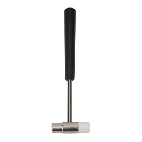 Niceminiwall Kleiner Doppelkopf-Metall-Gummihammer für Uhrenreparatur und DIY-Werkzeug mit 150 mm/185 mm/177 mm/198 mm Längenoptionen (A) von Niceminiwall