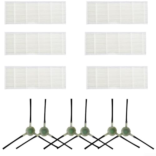 Niceminiwall Kompatibel mit EICOBOT R20 Roboter Staubsauger Ersatzteile Kit - Qualität und Seitenbürsten Set für optimale Reinigungsleistung Niceminiwall Kompatibel mit EICOBOT R20 Roboter Staubsauger Ersatzteile Kit - Qualität und Seitenbürsten Set für optimale Reinigungsleistung von Niceminiwall