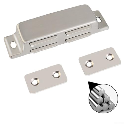 Niceminiwall Magnetischer Türschnapper, robuster Schrank-Magnetriegel mit 304 Edelstahlgehäuse für Küchenschrank, Badezimmer, Kleiderschrank, Outdoor, Marine, Wohnmobil, Niceminiwall Magnetischer Türschnapper, robuster Schrank-Magnetriegel mit 304 Edelstahlgehäuse für Küchenschrank, Badezimmer, Kleiderschrank, Outdoor, Marine, Wohnmobil, von Niceminiwall