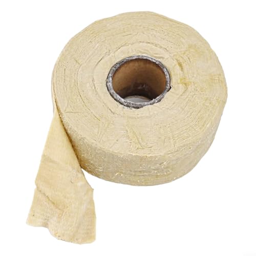 Niceminiwall Marine Rohrschutz Petrolatum Tape - 10 m x 50 mm Korrosionsschutz wasserdichte Umhüllung für Rohre, Flansche und Ventile - Neutrale Verbindung mit Gewebeträger f von Niceminiwall