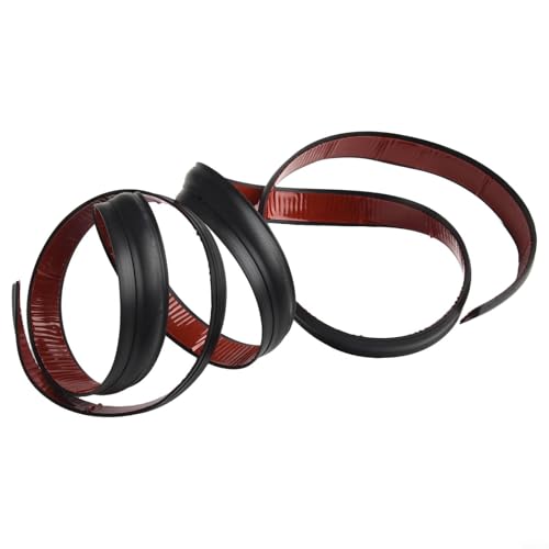 Niceminiwall Nahtloser Teppichkantenstreifen, 1 m/2 m/3 Meter, TPE-Bodenübergang für 10 mm dicken Teppich, verbindet Wohn- oder Gewerbeböden in Türen, Fluren, Eingängen (2 m) von Niceminiwall