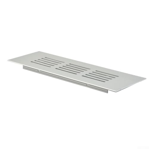 Niceminiwall Rechteckige Aluminium-Abdeckung für Schrank, Kleiderschrank, Lüftungsgitter, 50 mm, für Belüftung in Kleiderschränken, Schuhschränken, Computerschränken, Badezimmertüren (50 x 150 mm) Niceminiwall Rechteckige Aluminium-Abdeckung für Schrank, Kleiderschrank, Lüftungsgitter, 50 mm, für Belüftung in Kleiderschränken, Schuhschränken, Computerschränken, Badezimmertüren (50 x 150 mm) von Niceminiwall