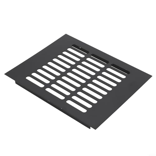 Niceminiwall Rechteckige Lüftungsgitterabdeckung aus Aluminium, 150 mm, für Schrank, Kleiderschrank, Schuhschrank, Computerschrank, Badezimmertür, widerstandsfähig, wasserdicht (150 x 200 mm) von Niceminiwall
