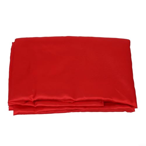 Niceminiwall Rechteckige Satin-Tischdecke, 145 x 260 cm, elegante Polyester-Tischdecke für Bankett, Hochzeit, Party und Esszimmer, Dekoration, wasserabweisendes Leinen für den Innenbereich, Rot Niceminiwall Rechteckige Satin-Tischdecke, 145 x 260 cm, elegante Polyester-Tischdecke für Bankett, Hochzeit, Party und Esszimmer, Dekoration, wasserabweisendes Leinen für den Innenbereich, Rot von Niceminiwall