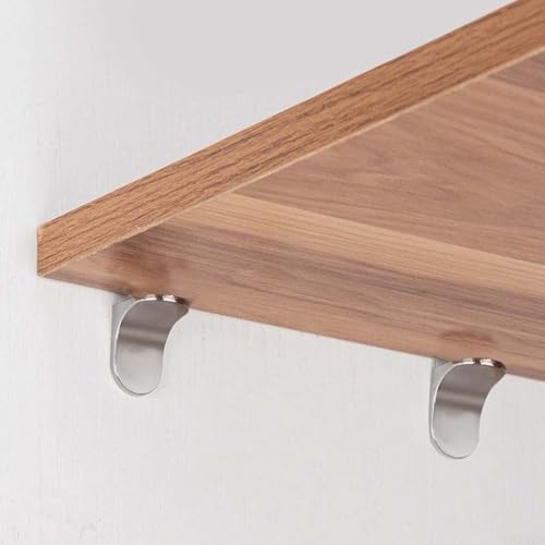 Niceminiwall Regalstützbolzen, Edelstahl, Schrank- und Schrankstifte, 5 mm, Halterung für Küchenzeile, Regale, langlebige Metallstützen für Möbel, 20 Stück von Niceminiwall