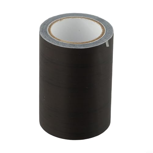 Niceminiwall Reparaturband mit Holzmaserung, 8 cm x 4,57 m, für Möbel, Böden, Türen, Fenster, Sockelleisten und Tische, langlebiges PE+Gaze-Material, schneidbarer Flicken (A) von Niceminiwall