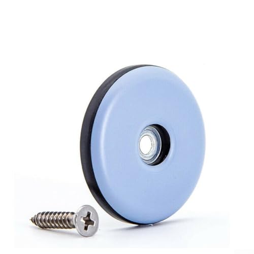 Niceminiwall Robuste PTFE-Möbelgleiter mit Schrauben, Schraubschieber für Sofa, Bett, Tisch, Stuhlfüße, Bodenschoner reduzieren Reibung und Lärm, verhindern 25 mm, 20 Stück von Niceminiwall