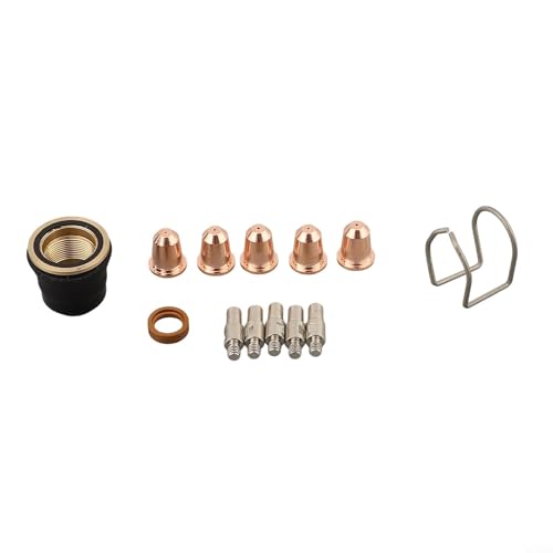 Niceminiwall S25 S45 Plasmaschneider Taschenlampe Verbrauchsmaterial PR0110 Elektrode PD0116-08 Spitzen Kit 13 Stück Niceminiwall S25 S45 Plasmaschneider Taschenlampe Verbrauchsmaterial PR0110 Elektrode PD0116-08 Spitzen Kit 13 Stück von Niceminiwall