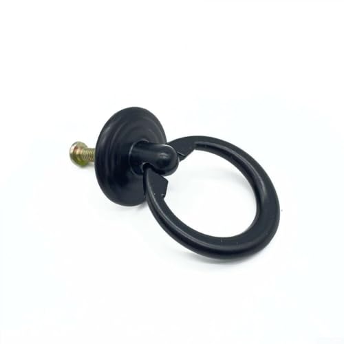 Niceminiwall Schrank-Ring-Ziehgriffe aus Zinklegierung, 32 x 44 mm, mit Befestigungsschrauben, klassische Tropfenknöpfe für Küchenschrank, Schublade, Tür, Kleiderschrank und Box, 10 Stück Niceminiwall Schrank-Ring-Ziehgriffe aus Zinklegierung, 32 x 44 mm, mit Befestigungsschrauben, klassische Tropfenknöpfe für Küchenschrank, Schublade, Tür, Kleiderschrank und Box, 10 Stück von Niceminiwall
