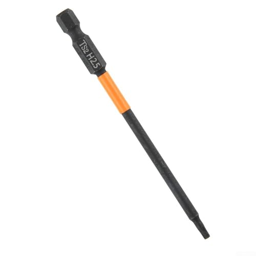 Niceminiwall Sechskantkopf für elektrische Schraubendreher-Bits, 100 mm, legierter Stahl, 10,2 cm, Sechskantschaft, magnetisches Elektrowerkzeug-Zubehör für kabelgebundene oder Akku-Bohrmaschinen und von Niceminiwall