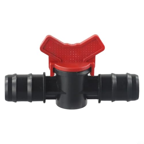 Niceminiwall Steckdose gerade Ventilanschluss Adapter Kleber für Garten Bewässerung Aquarium PVC Rohrauslass Kugelhahn (25 mm x 25 mm) von Niceminiwall