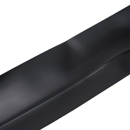 Niceminiwall Türdichtungsstreifen aus Silikongummi, 45 mm x 1 m, für Flügelboden, wasserdicht, winddicht, staubdicht, schalldicht, Anti-it, Schränke, Kleiderschränke, in Weiß / Braun (schwarz) von Niceminiwall
